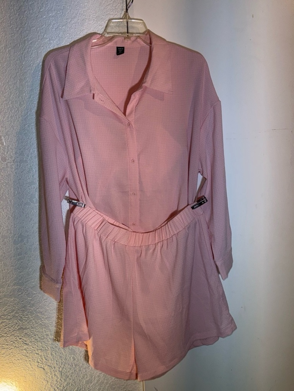 SHEIN Light Pink Set three pieces